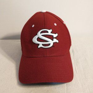 University Of South Carolina Gamecocks Fitted 7 5/8 Baseball Hat Cap ZEPHYR